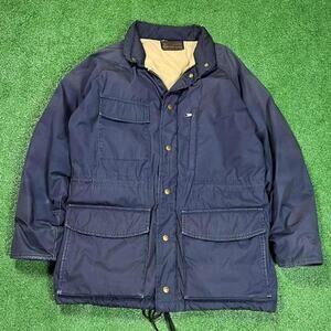Vintage Eddie Bauer Goose Down Jacket Mens M Blue Puffer 70s 80s USA Outdoor